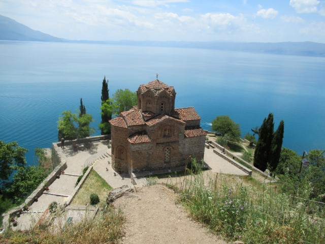 Oude kerk in Ohrid